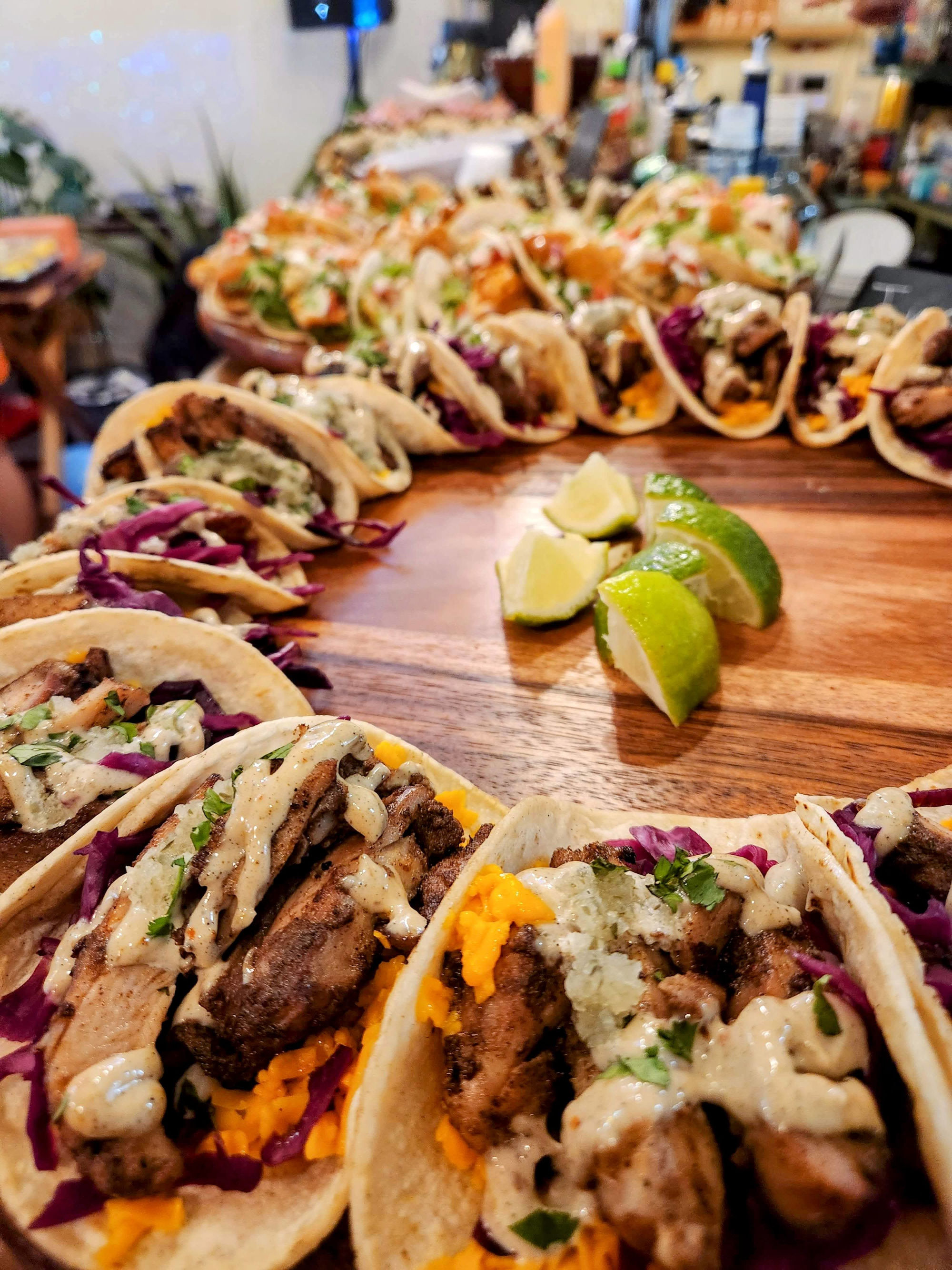 Tacos and Appetizers Catering Package